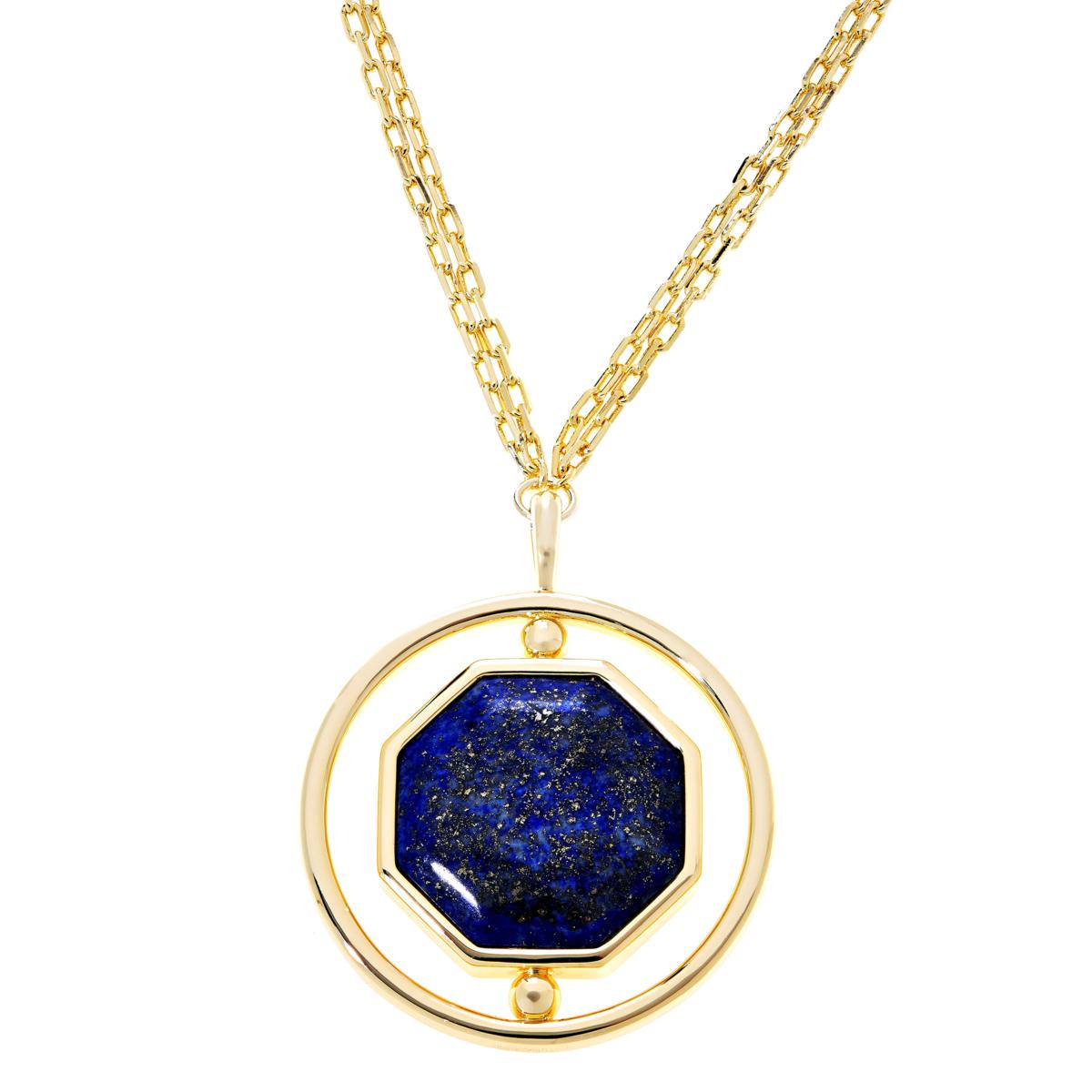 Gorgeous CÉCILE JEANNE Honey Enamel Necklace