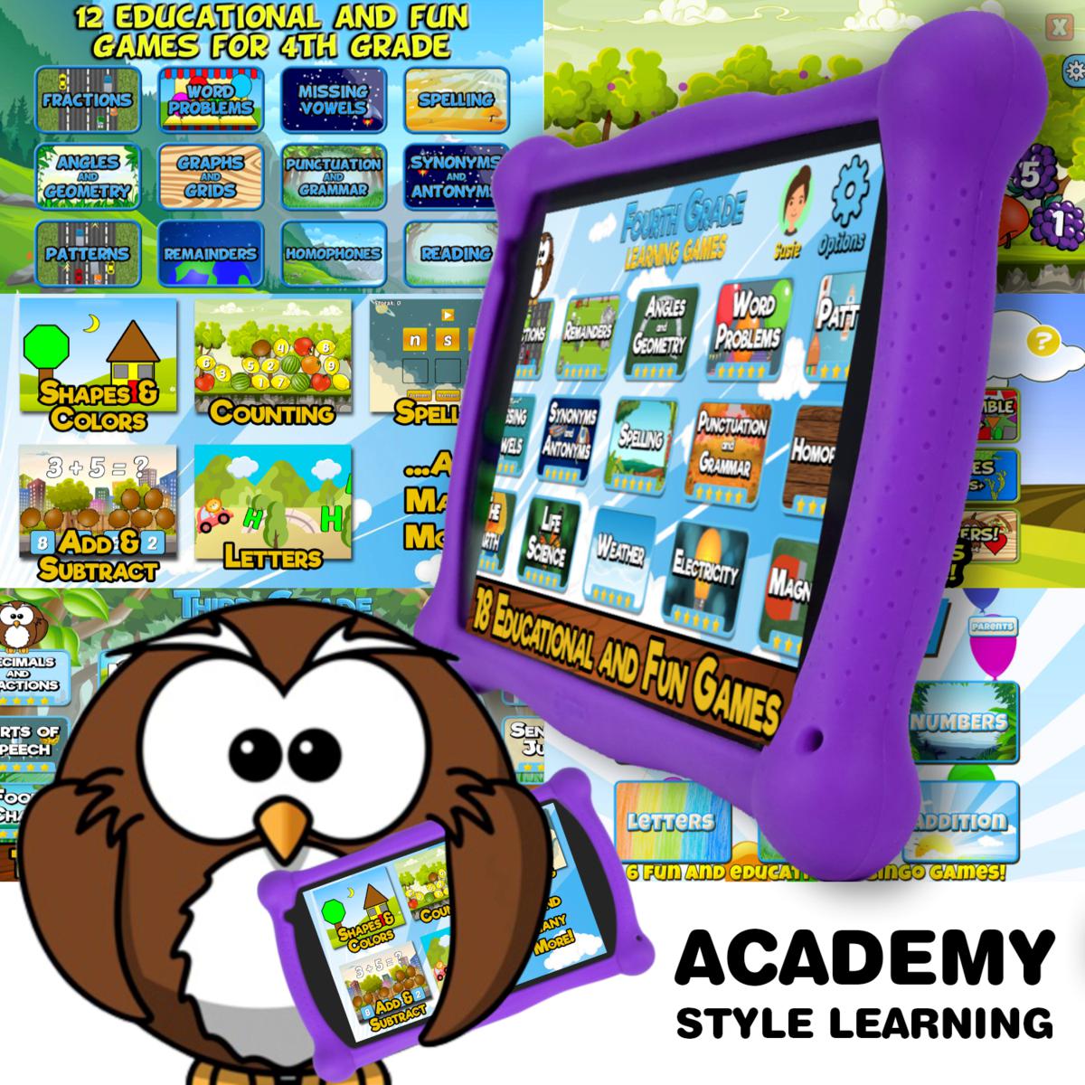 Contixo V10 7-Inch Kids Learning Tablet with Educator Approved Apps