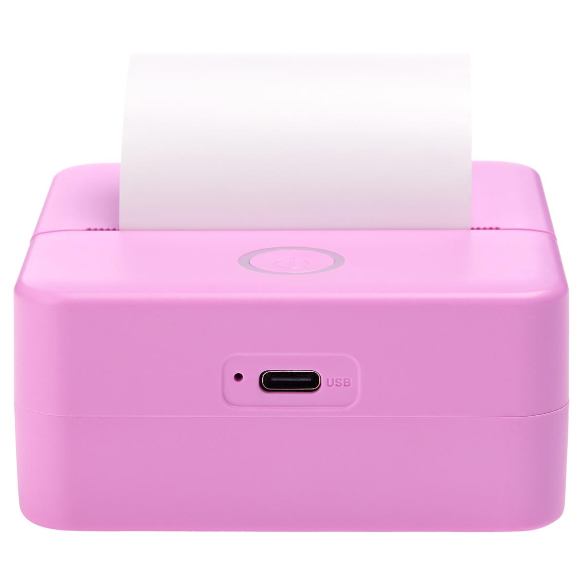 Core Innovations Portable Wireless No Ink Thermal Printer - Pink