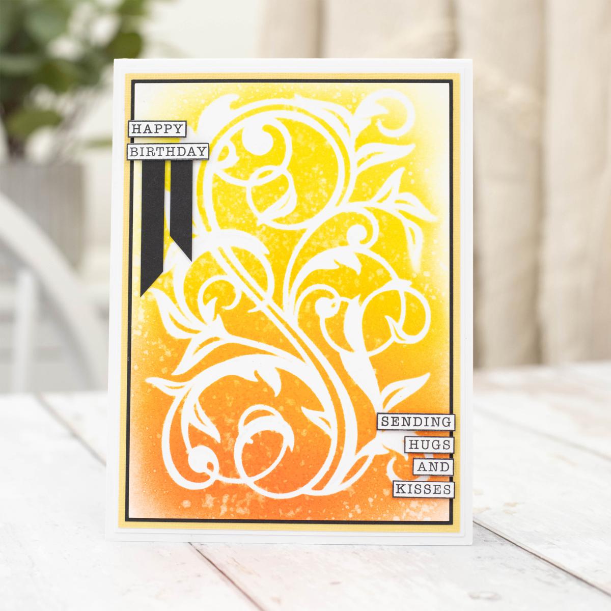 Crafter's Companion Heart Shimmer Spray and Mask Kit
