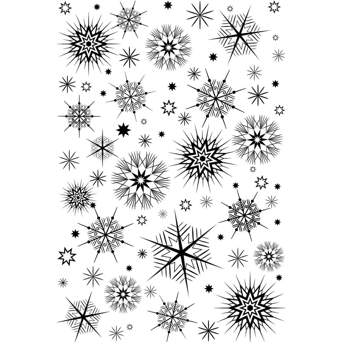 Lavinia Stamps - Snowflakes Small Stamp