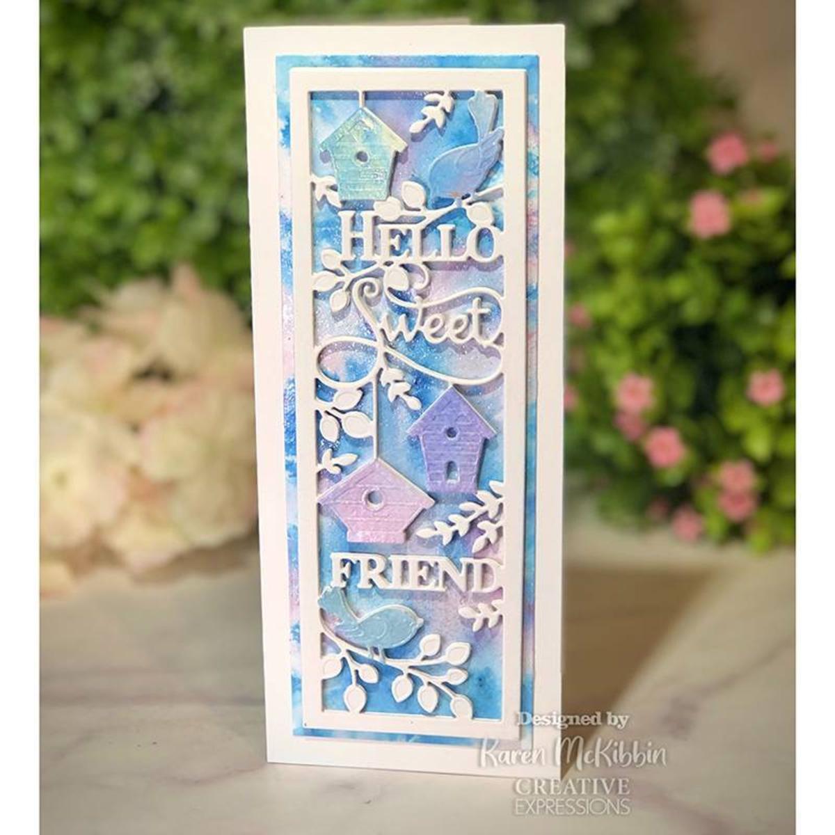 Creative Expressions Craft Die and Stamp Set by Sue Wilson-Sympathy