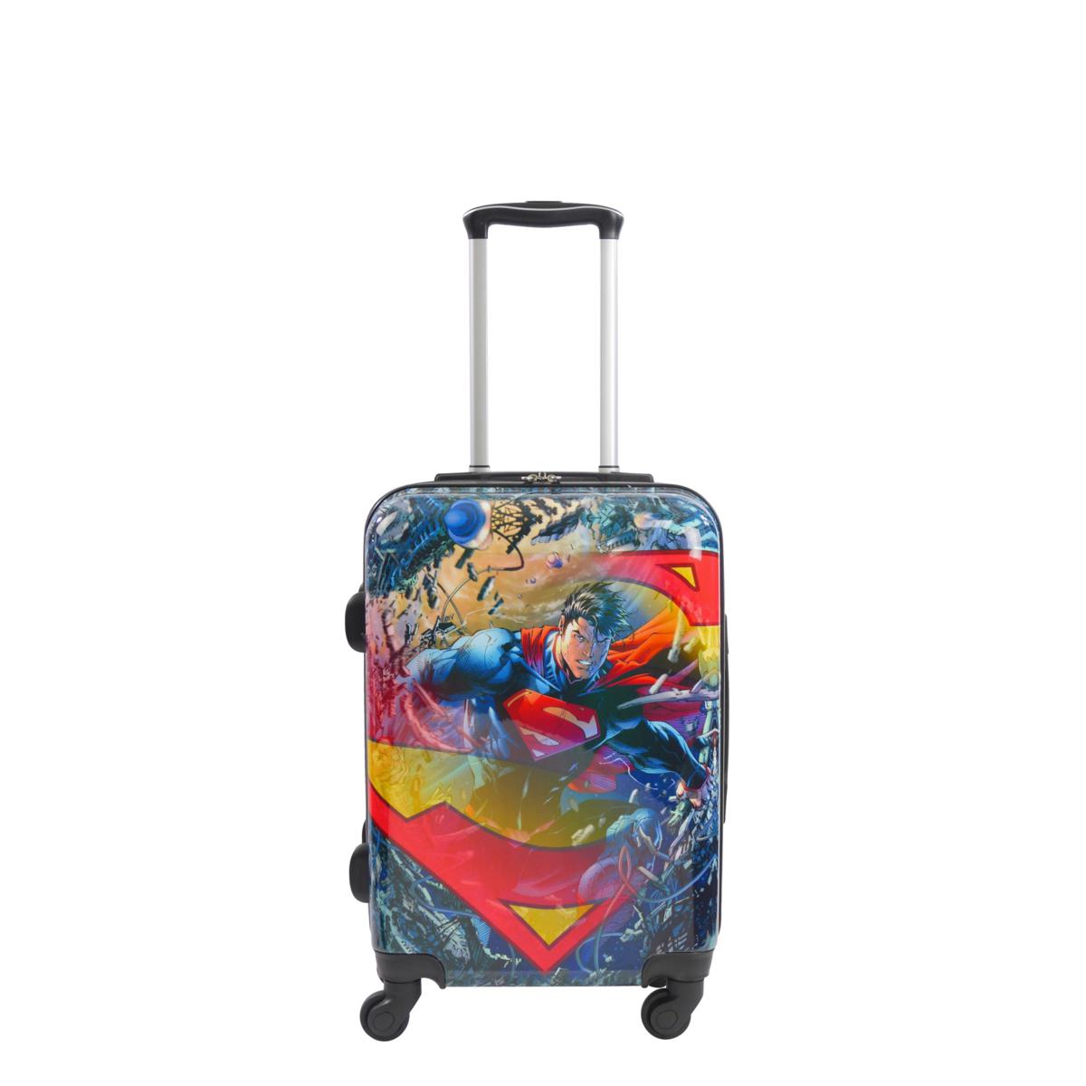 graphic hard shell luggage