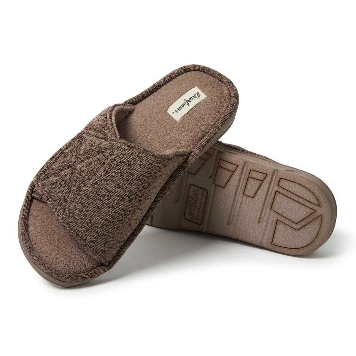 Slide Slipper Dearfoams Memory Foam Mens Slippers Men's Slippers