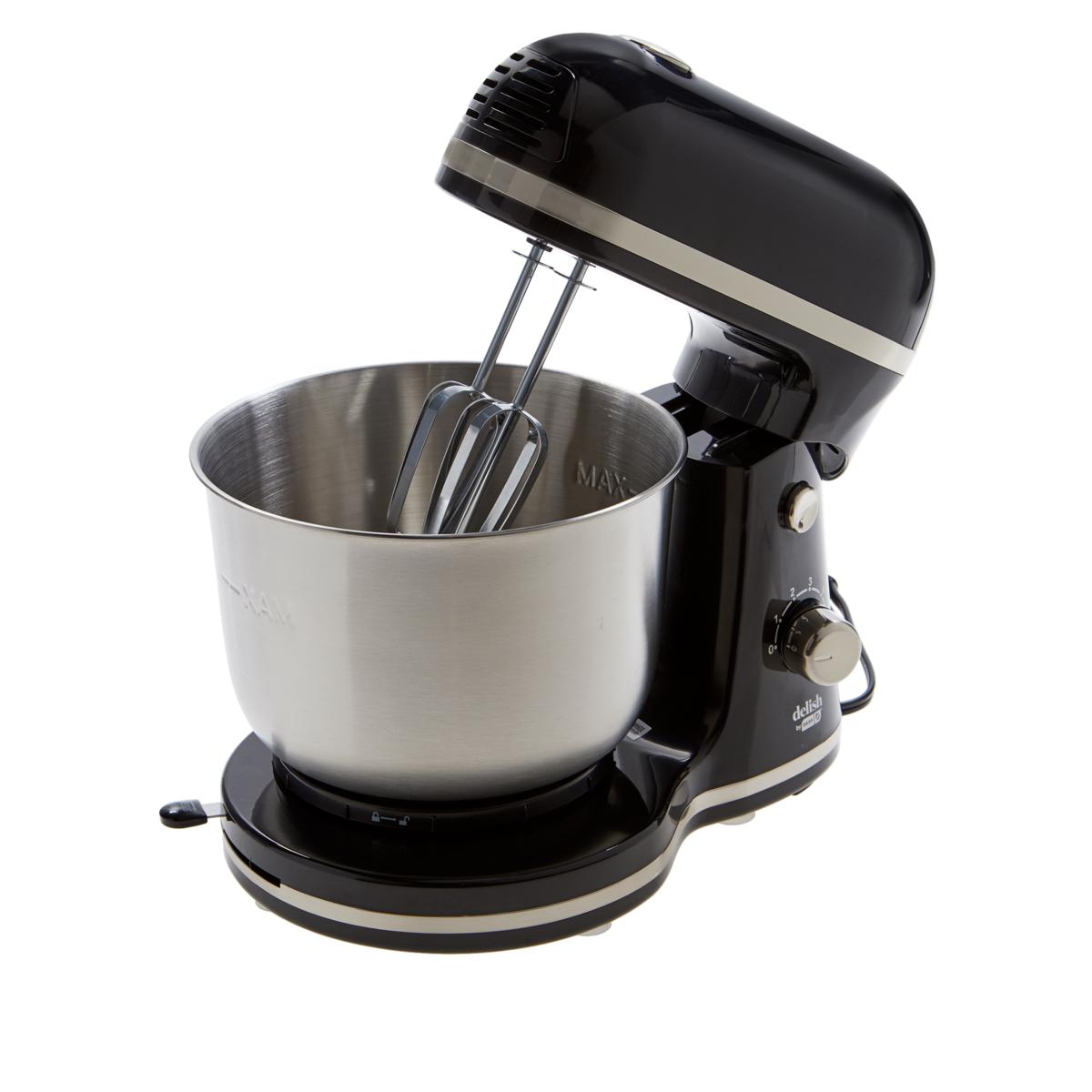 Delish by DASH 3.5Quart Compact Stand Mixer 9914837 HSN