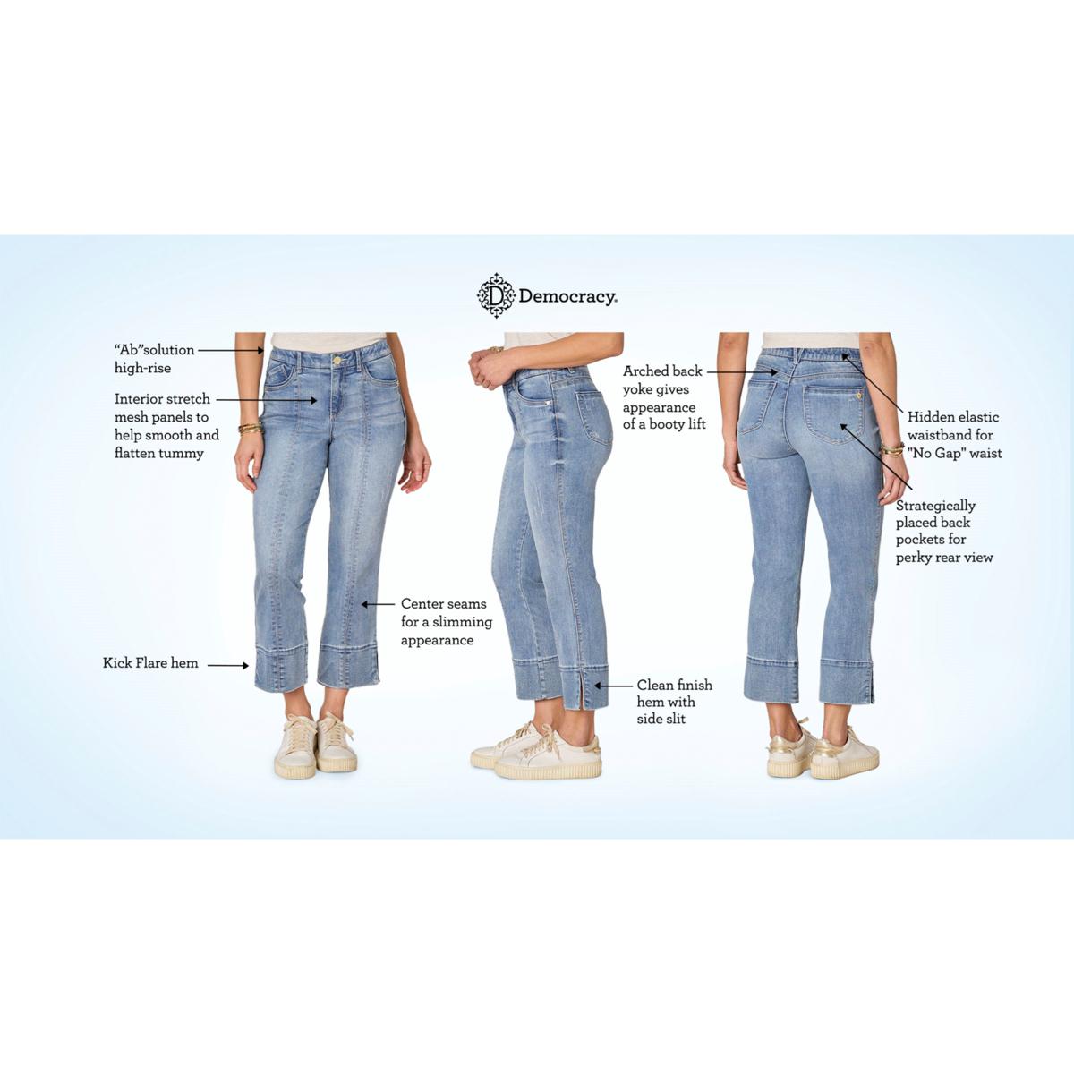 パンツ Andequal back slit curve denim pants M Rhinestone Striped Wide Leg Denim Pant
