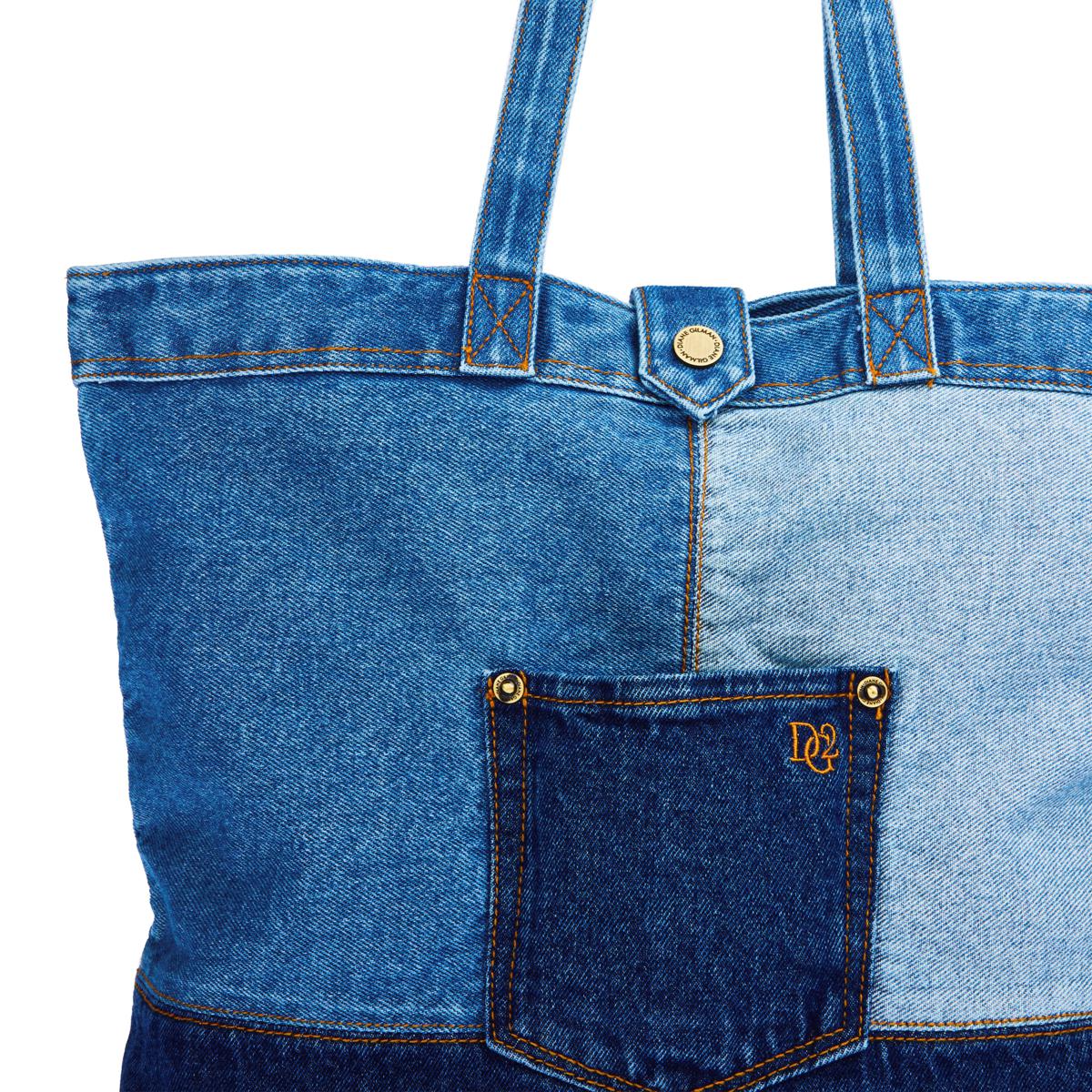 Denim Pocket Tote Bag | Parallel