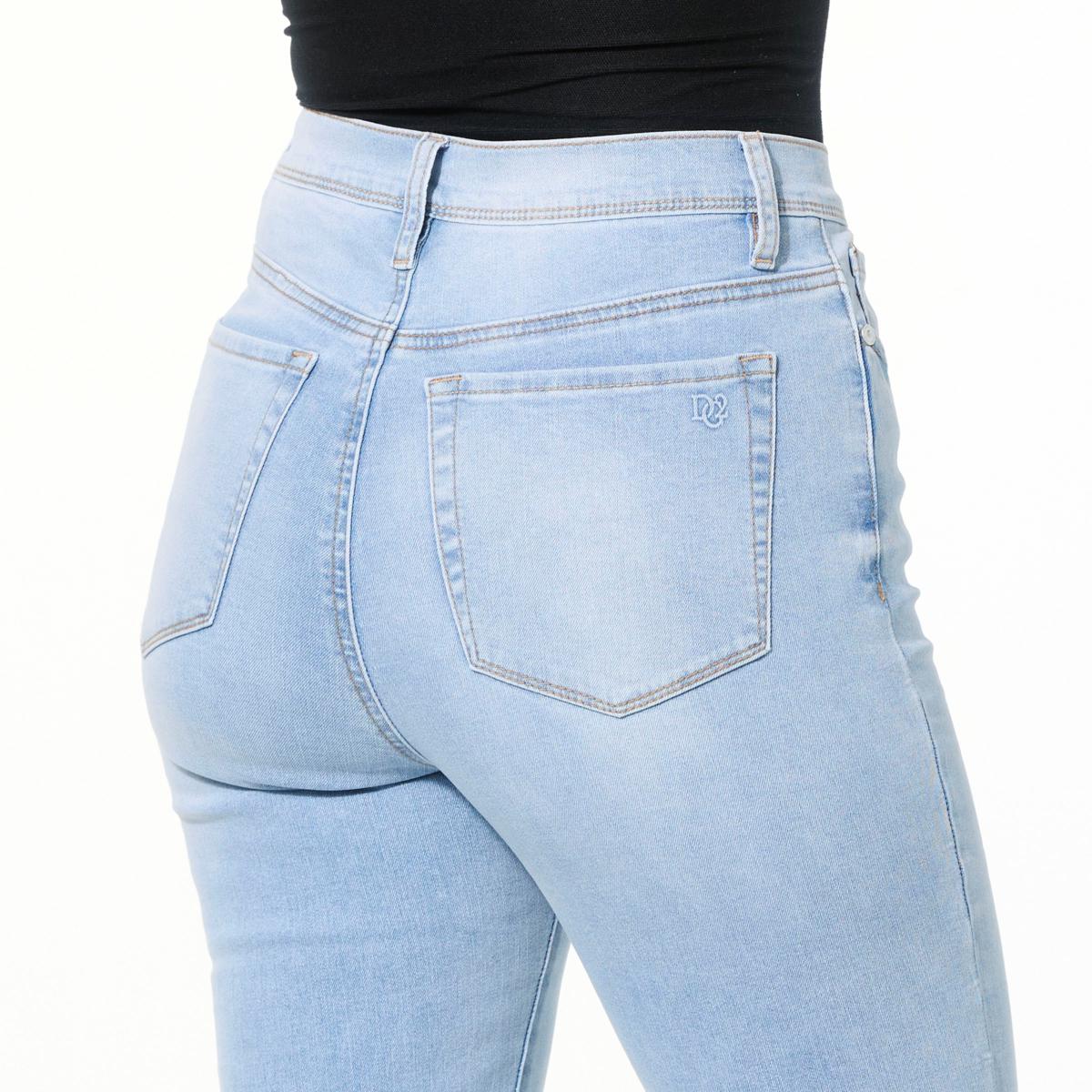 DG2 by Diane Gilman New Classic Stretch Denim Embellished