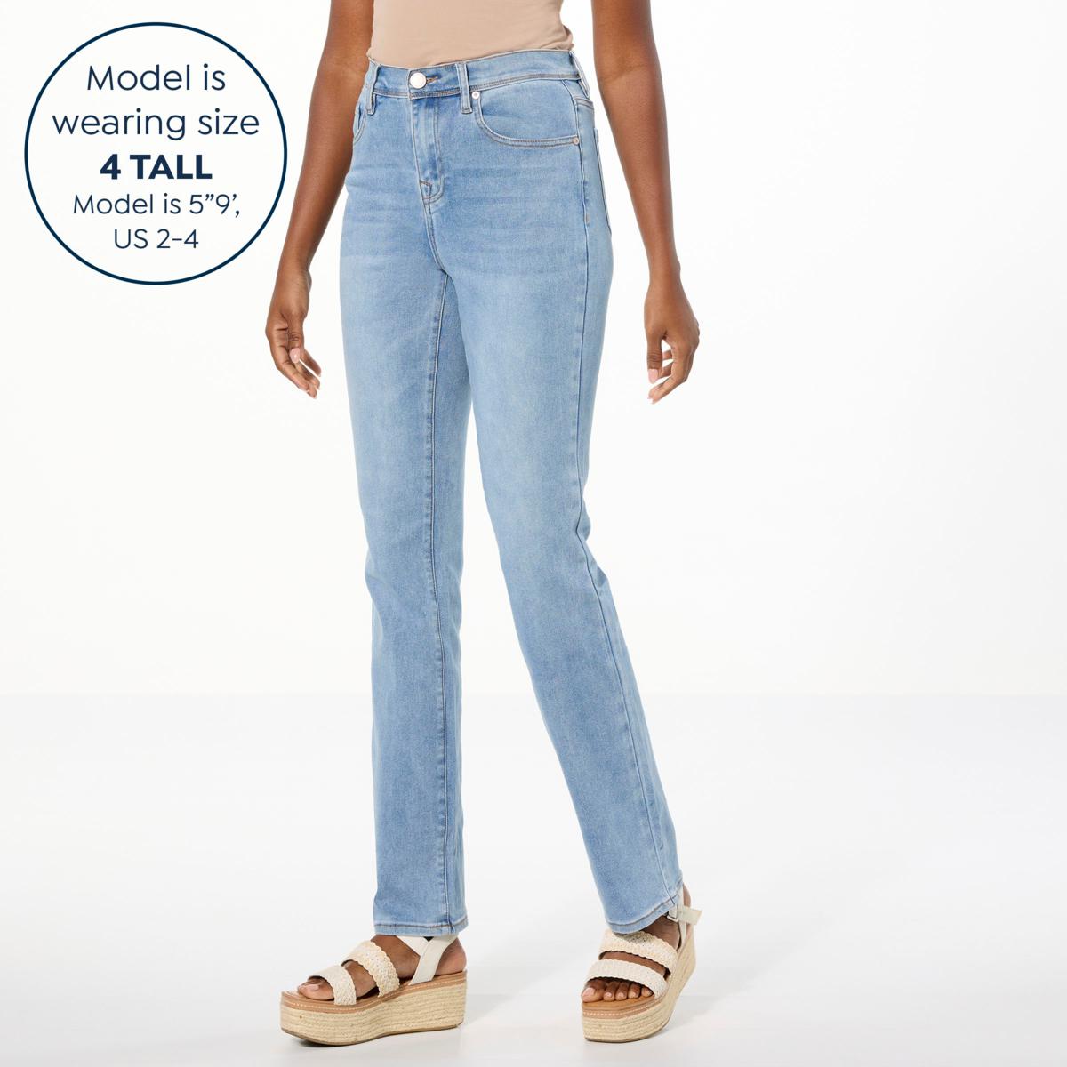 DG2 by Diane Gilman Virtual Stretch Denim Baby Bootcut 5