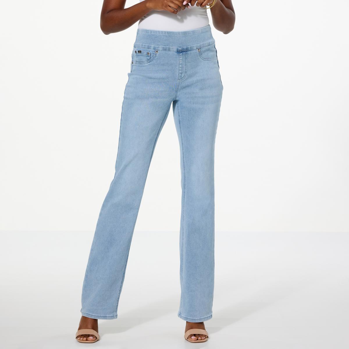 DG2 by Diane Gilman Virtual Stretch Denim Comfort Waist Bootcut