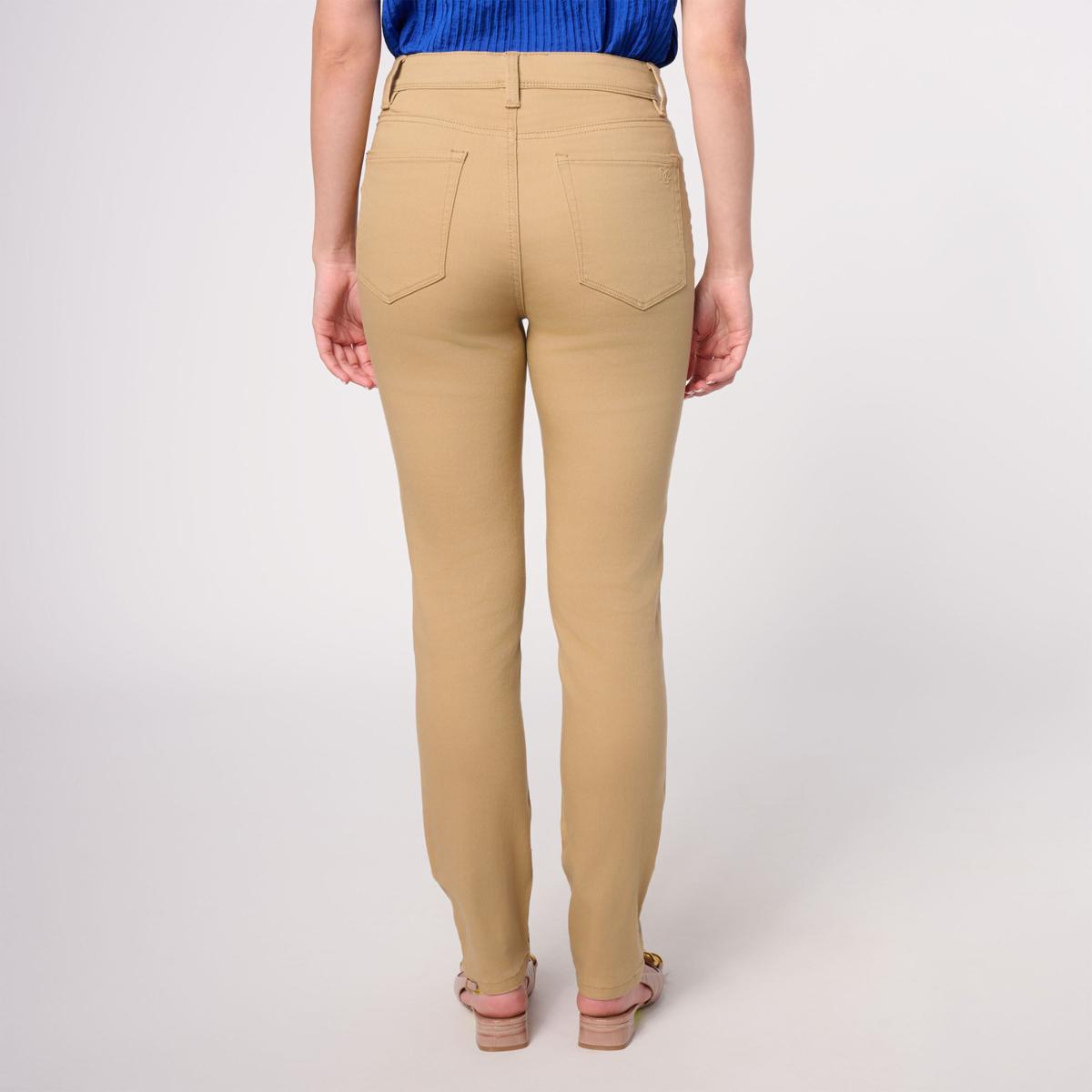 DG2 by Diane Gilman Virtual Stretch Denim Pull-On 5-Pocket Jegging