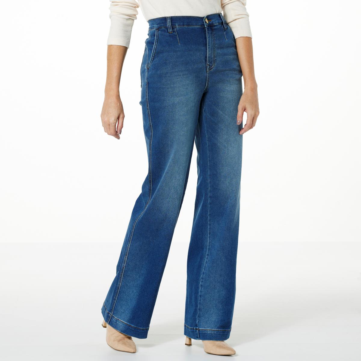 DG2 by Diane Gilman Virtual Stretch Wide-Leg Jean