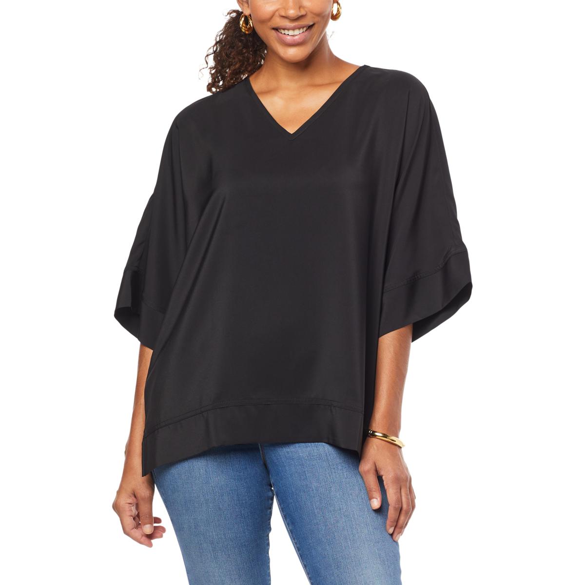 V neck 2024 dolman sweater