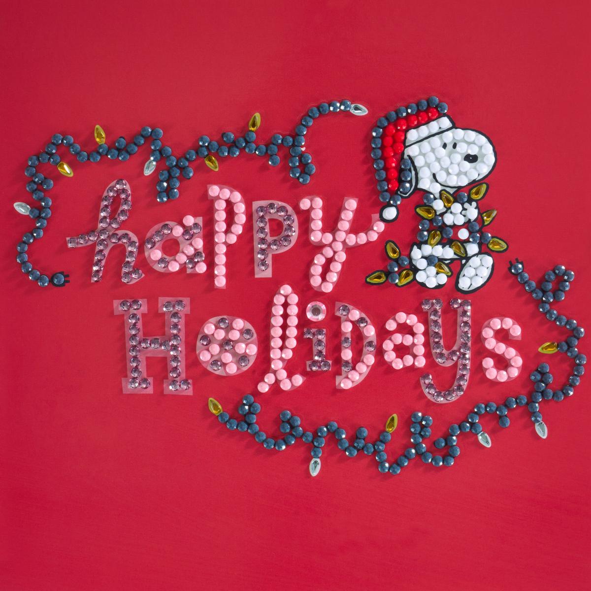 Diamond Art Club Peanuts Snoopy Christmas 3-Card Christmas