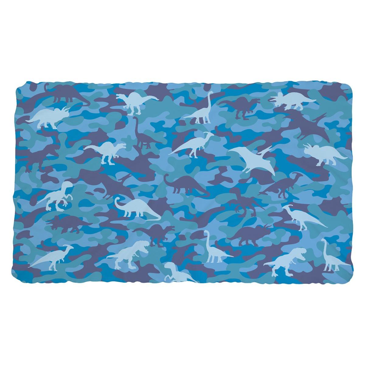 Blue dinosaur online blanket