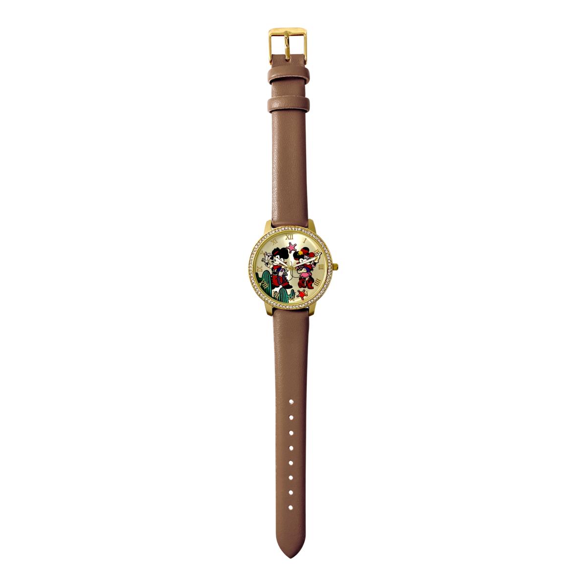 Disney Special Edition Mickey and Minnie Travel Theme Watch 