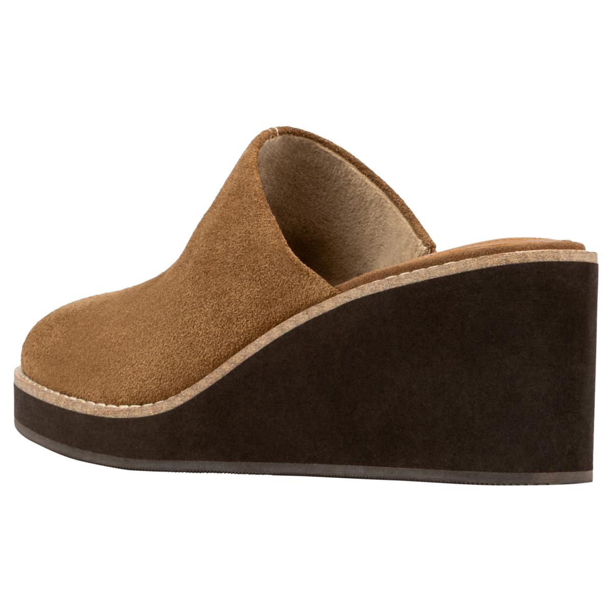 Donald Pliner Janella Suede Platform Wedge Slip-On Mule | HSN