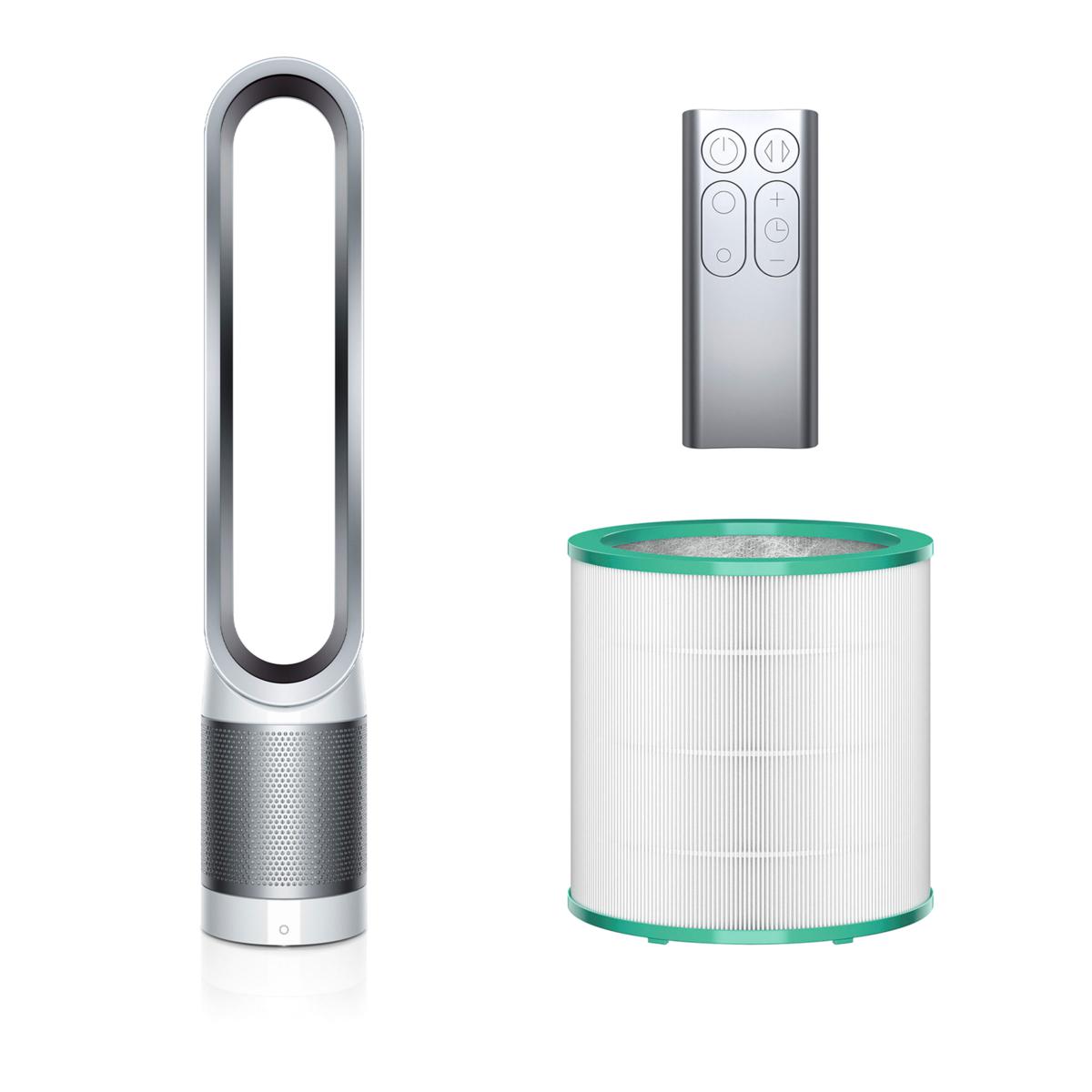 Dyson Pure TP01 Cool Tower HEPA Purifier and Fan with Remote