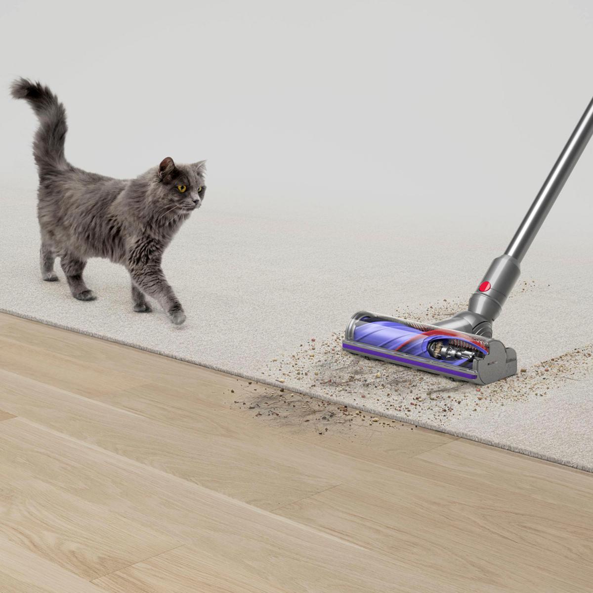 【美品】Dyson v12 Detect Slim フロアドック付 Dyson V12 Detect Slim (Yellow/Nickel) cordless vacuum