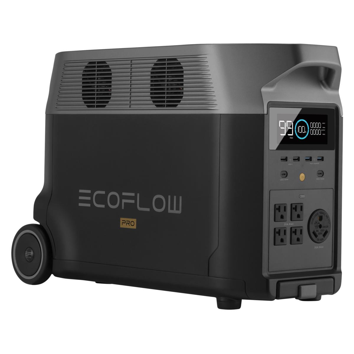 エコフロープロ EcoFlow Tech DELTA Pro Power Station | HSN