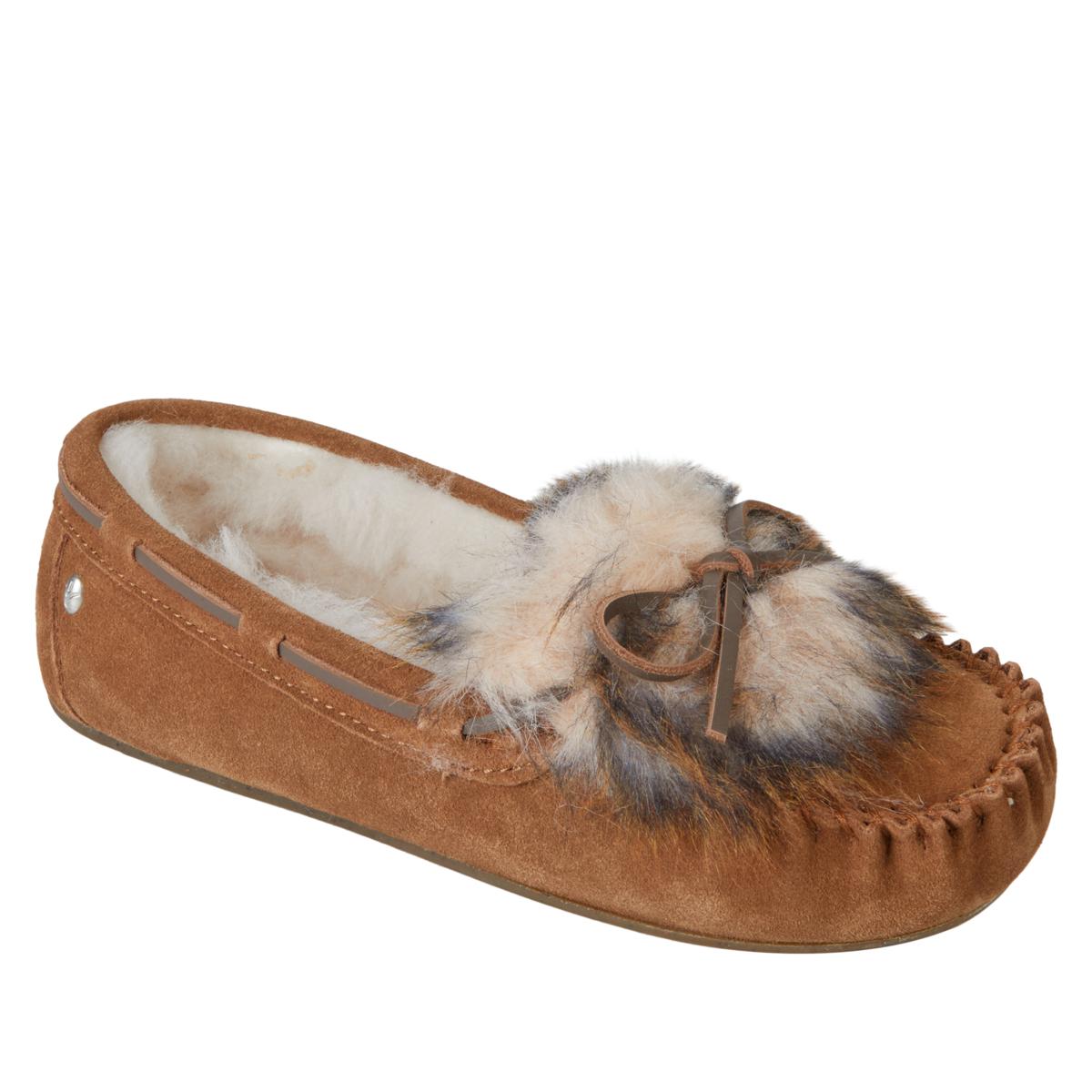 EMU Australia Amity Reverse Lava Moccasin Slipper