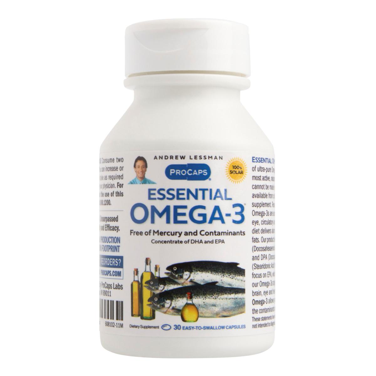 Essential Omega-3 - Unflavored - 30 Capsules