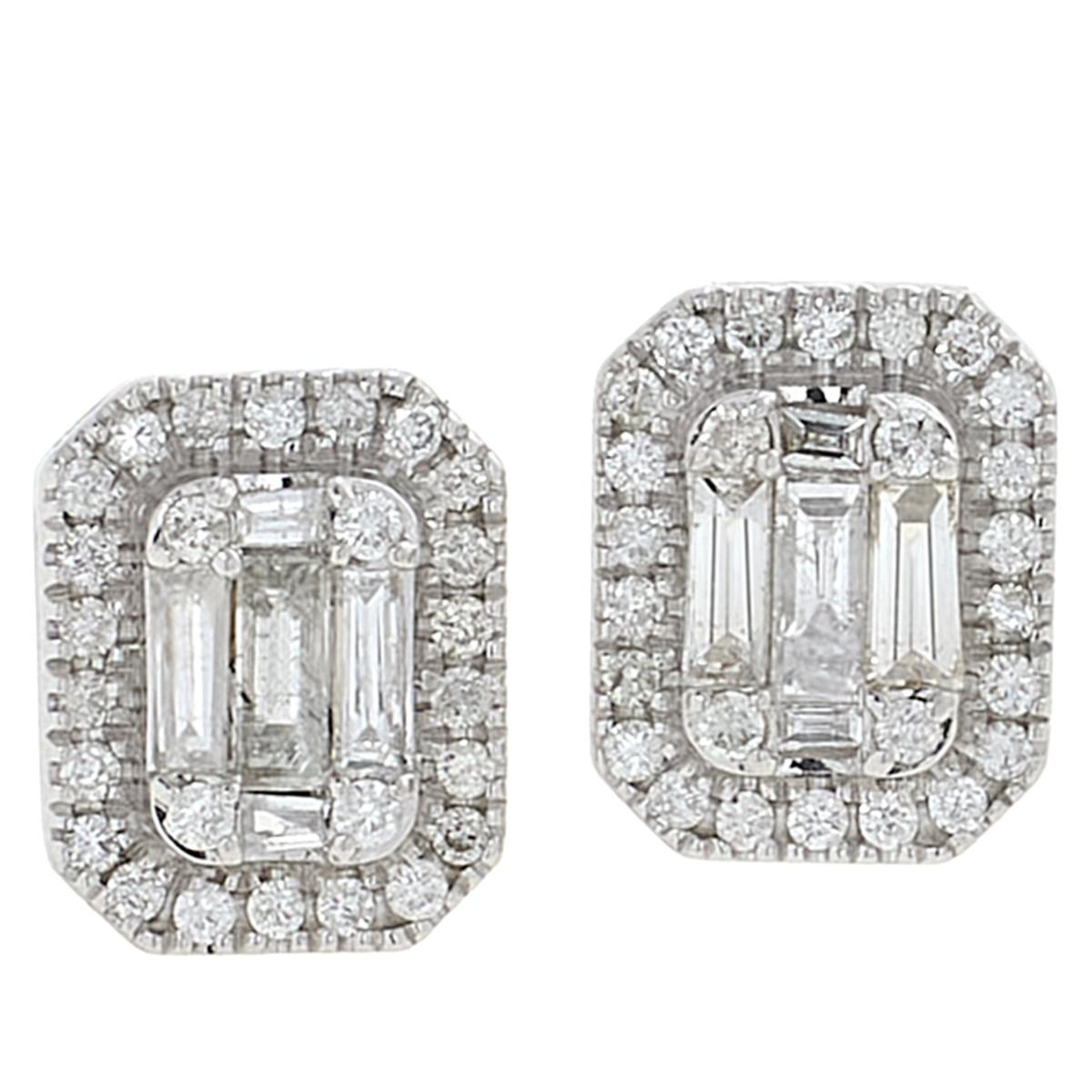 Hsn diamond hot sale stud earrings