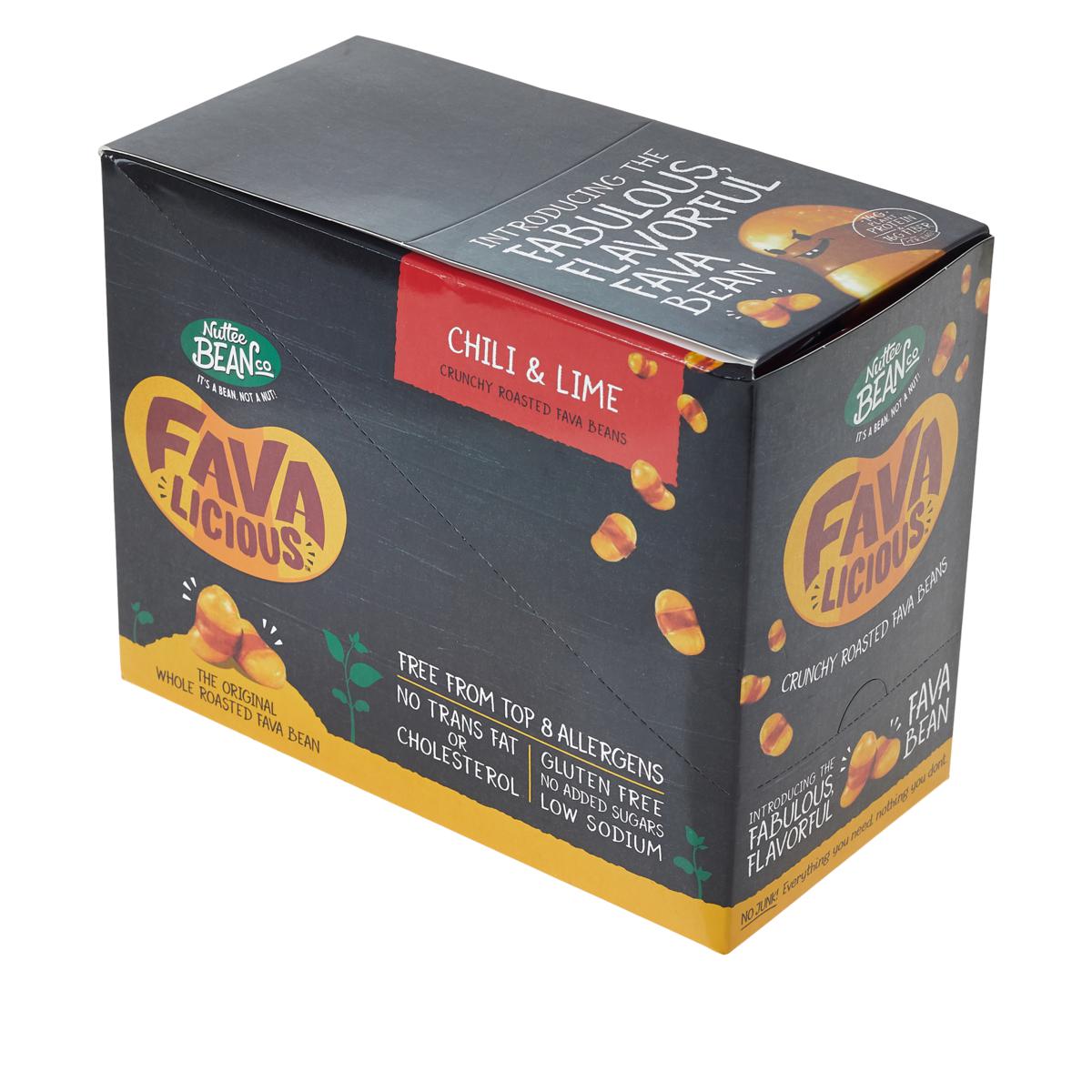 Favalicious 12-pack Fava Bean Snacks