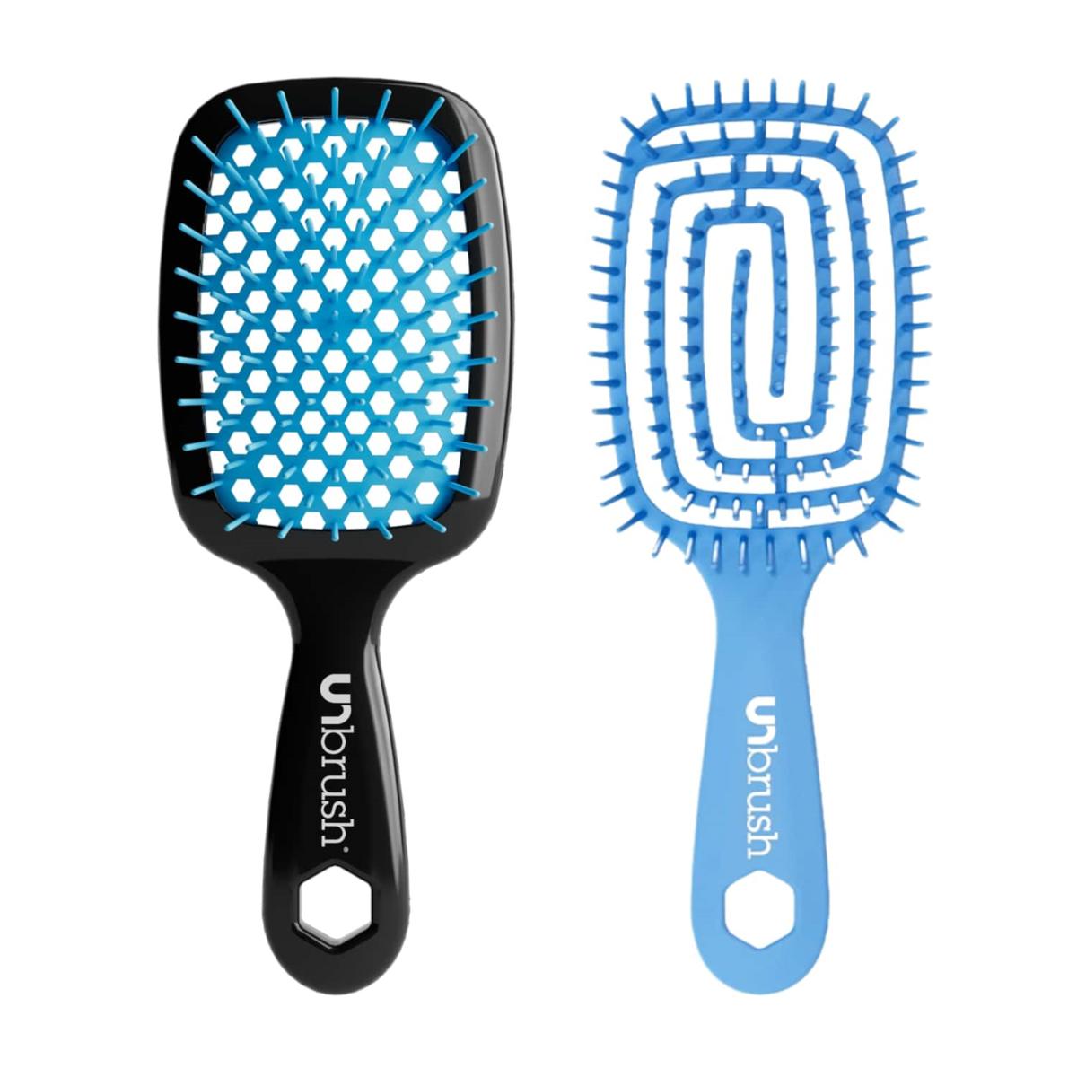 FHI Heat UNBrush Blue 2-piece Original & Flex Set