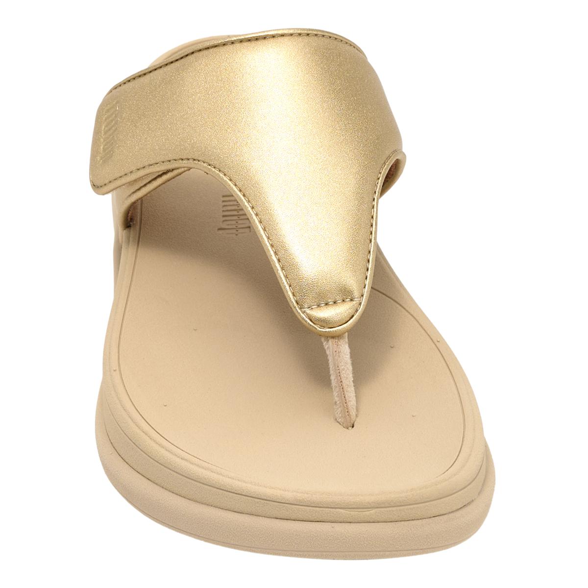 FitFlop F-Mode Go Adjustable Flatform Toe-Post Sandals | HSN