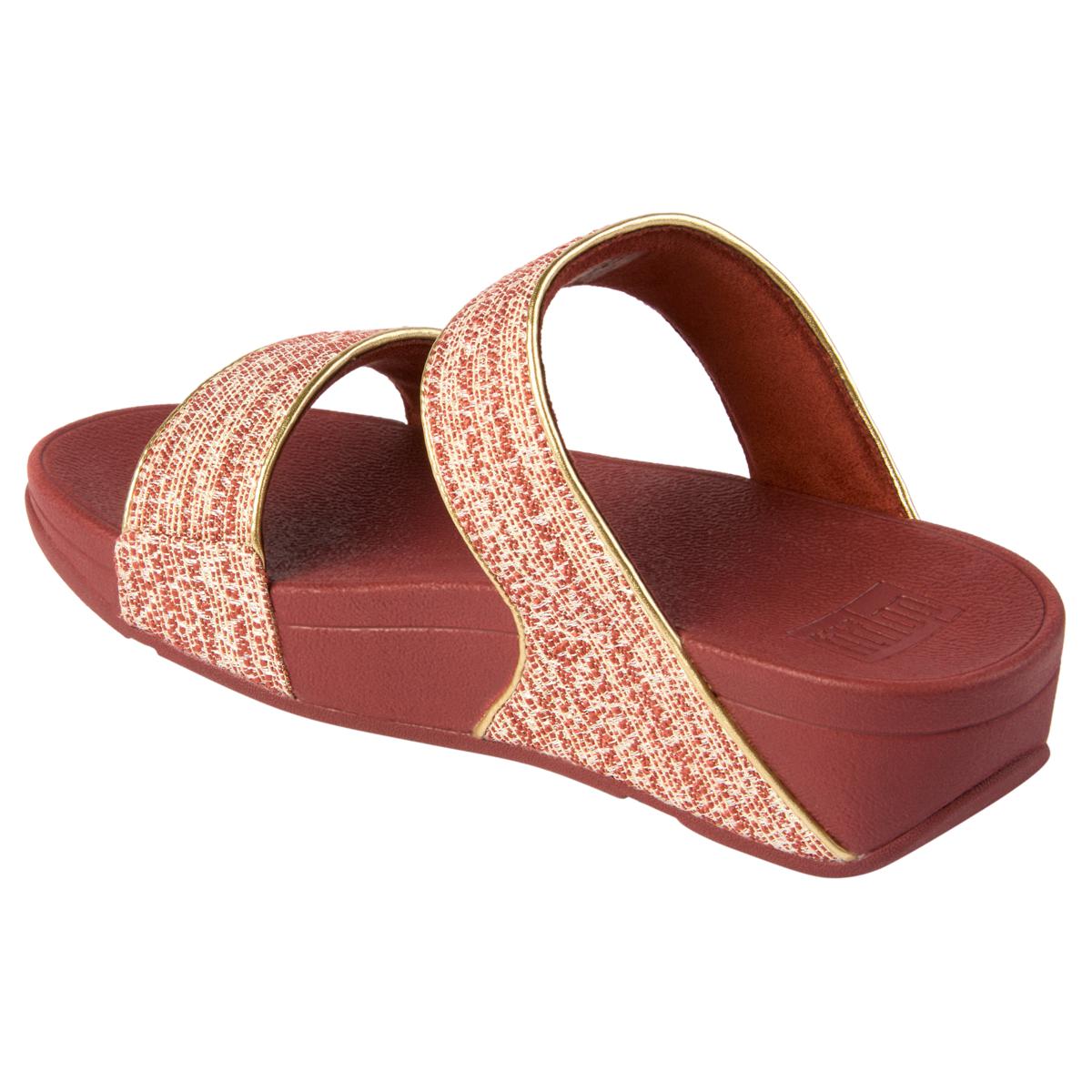 FitFlop Lulu Shimmerweave Slide 23439319 HSN