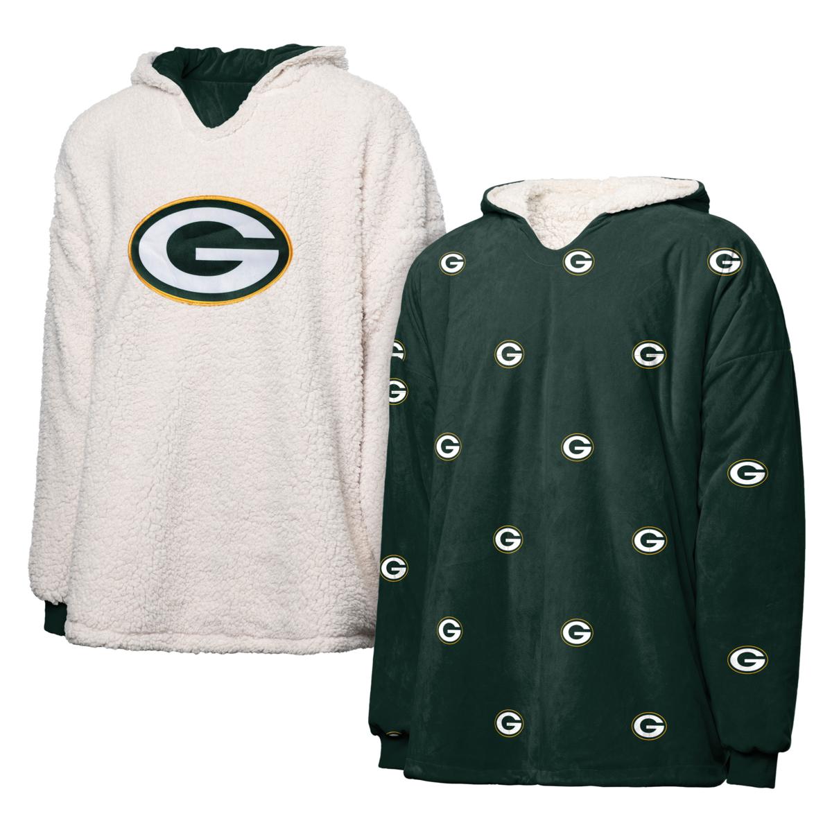 Green Bay Packers Pet Hooded Crewneck