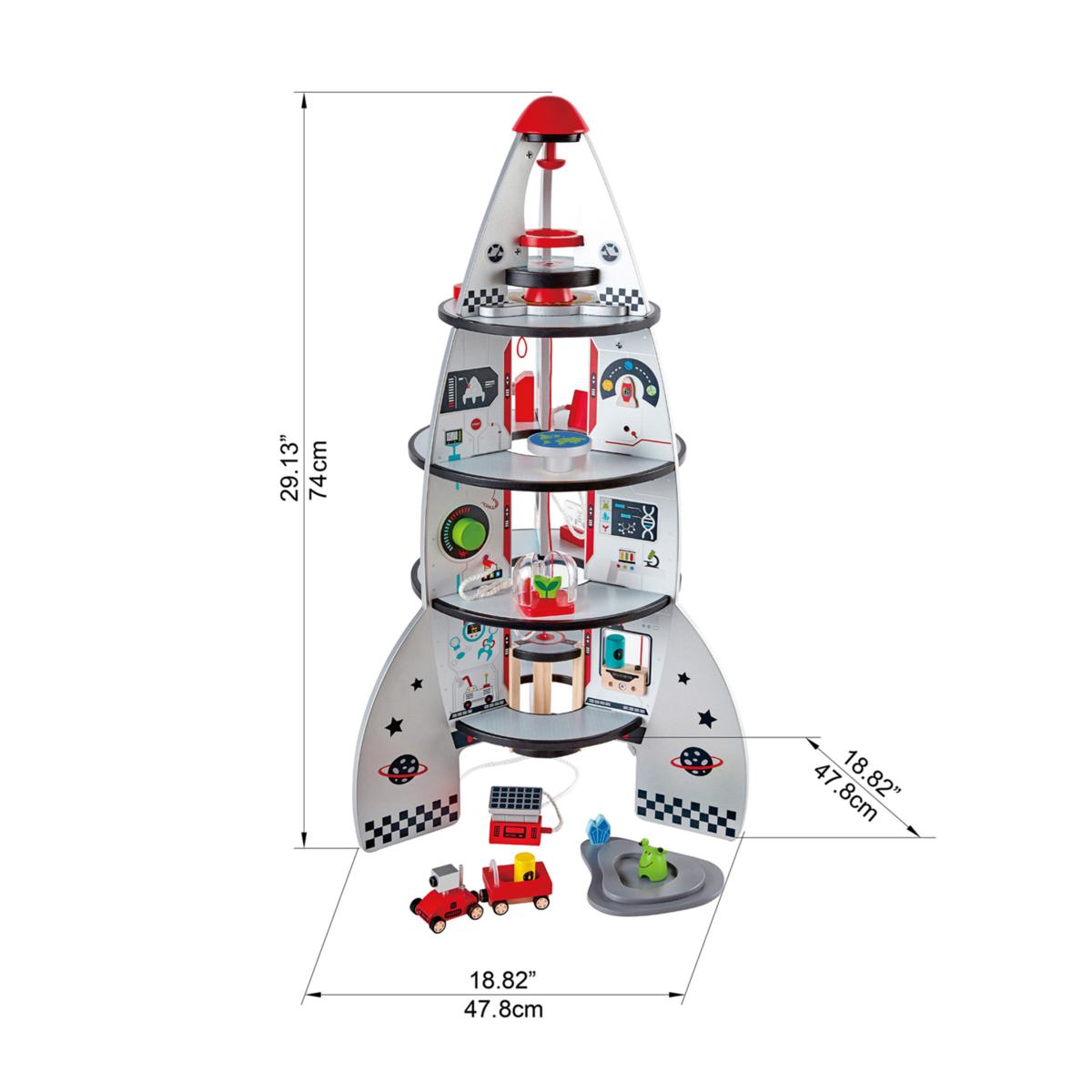 Four-Staged Rocket Ship DS