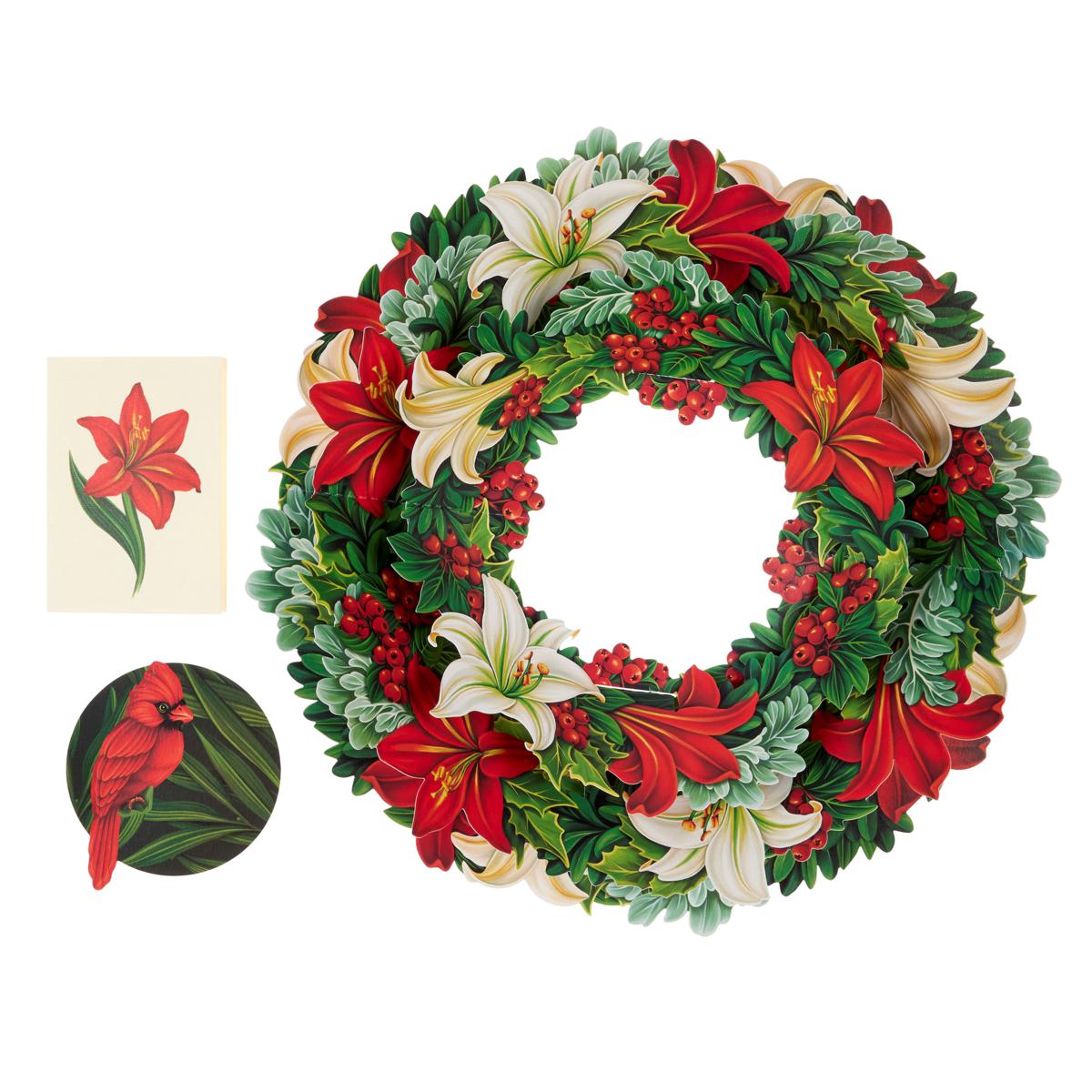 FreshCut Paper Pop Up - Harvest Wreath