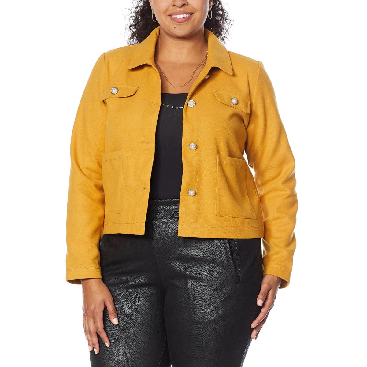 G by Giuliana Boxy Twill Jacket