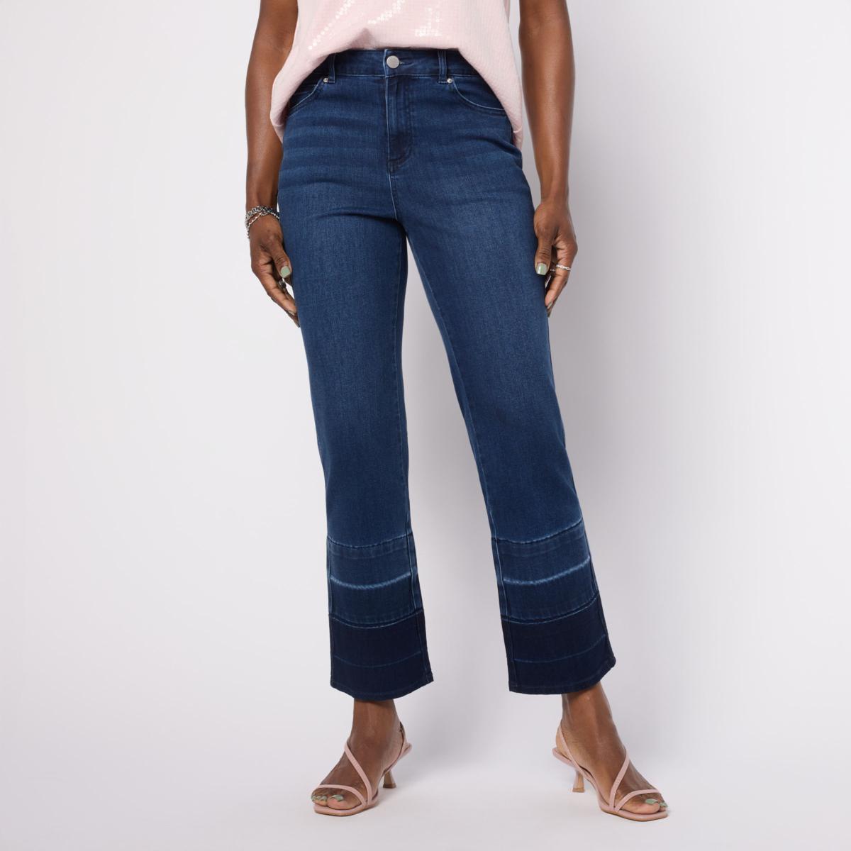 ウェア G-5 G by Giuliana G5 Tri Release Straight Leg Jean | HSN