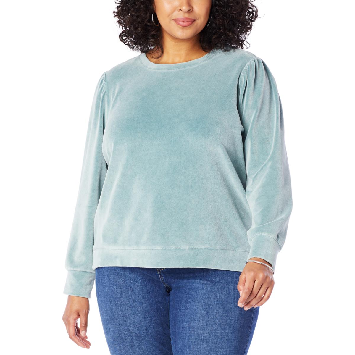 G by Giuliana Puff Sleeve Top with Shirring - 20195423 | HSN