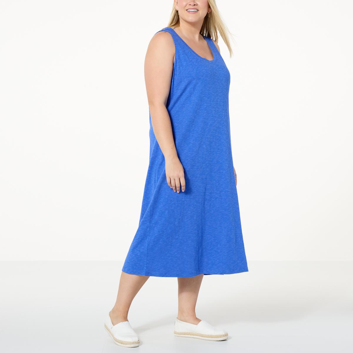 G by Giuliana Slub Knit Sleeveless TShirt Dress 20695351 HSN