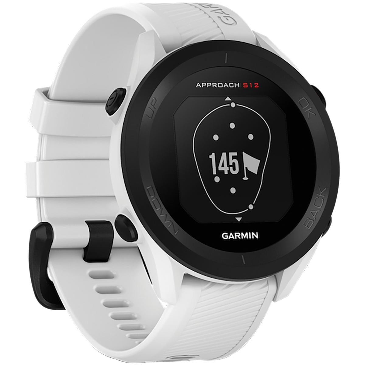 Garmin 010-02472-00 Approach S12 GPS Golf Watch - White | HSN