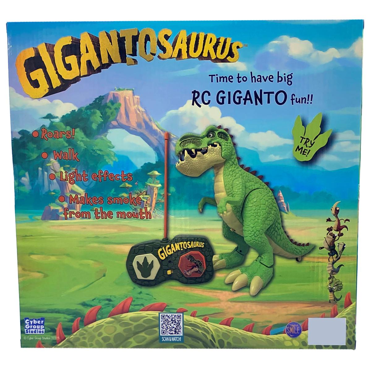 Gigantosaurus: RC Giganto - Green Dinosaur Action Figure RC Toy | HSN