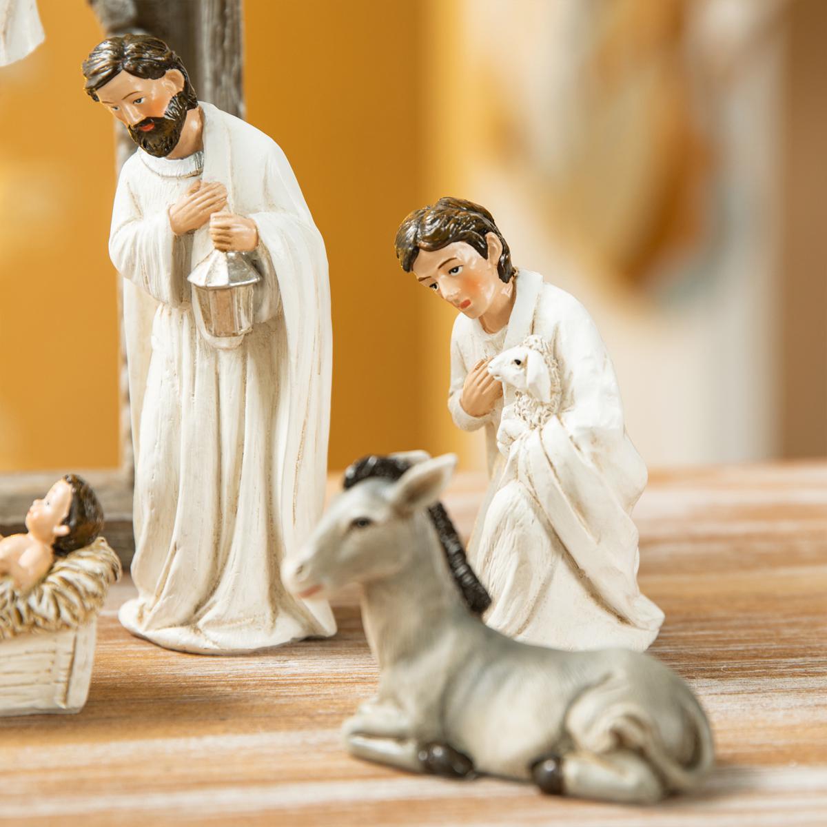 KURT selling A ADLER 9” RESIN NATIVITY SET