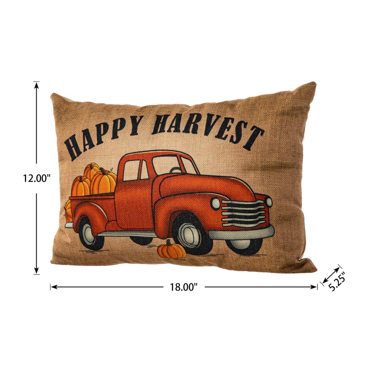 Happy Fall Y'all Truck Pillow PLKH0312