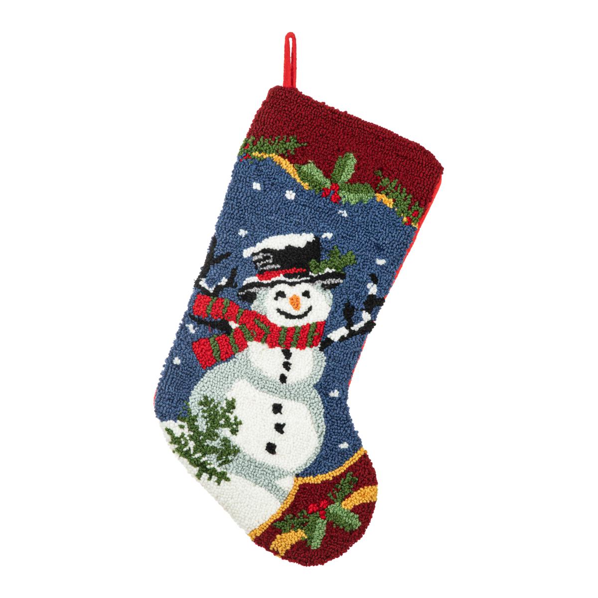 Snowman Christmas Stocking Kit – Knitting Closet