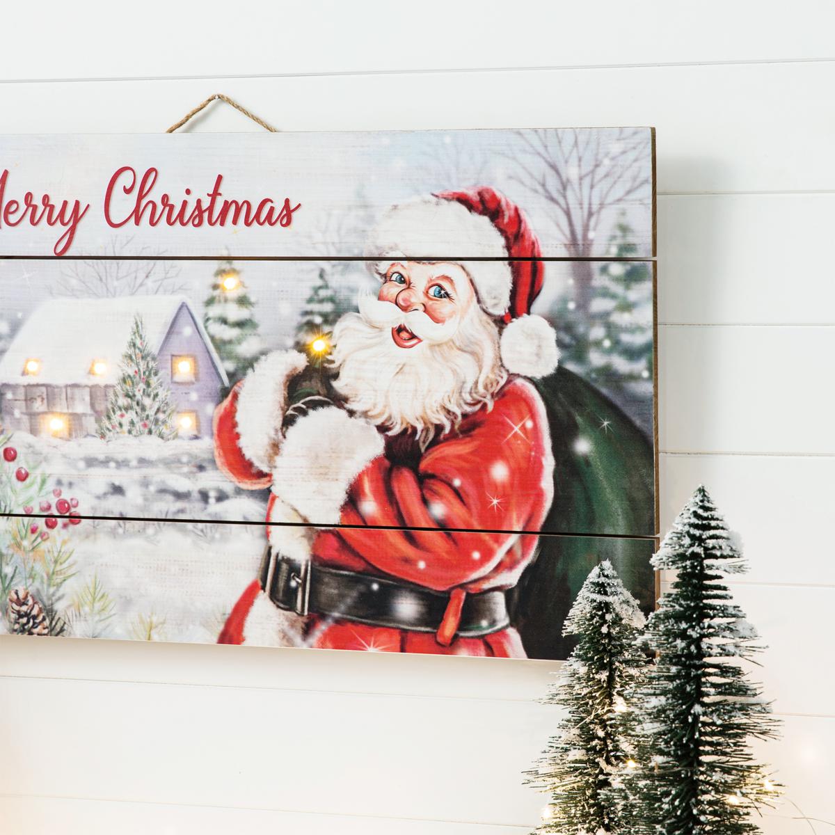 Transform Your Home This Holiday Season with Santa Wall Decor