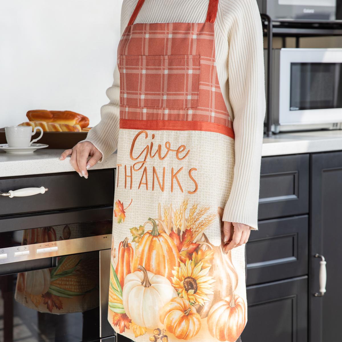 Hot Stuff Thanksgiving Apron