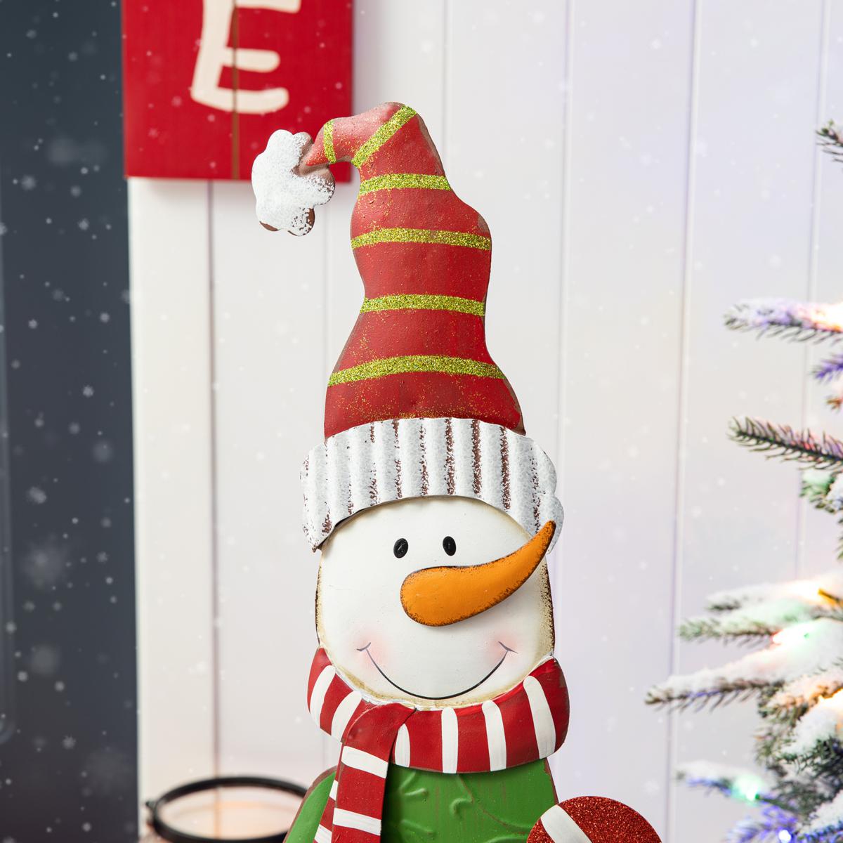 Christmas Yard selling Stake of Standing Snowman