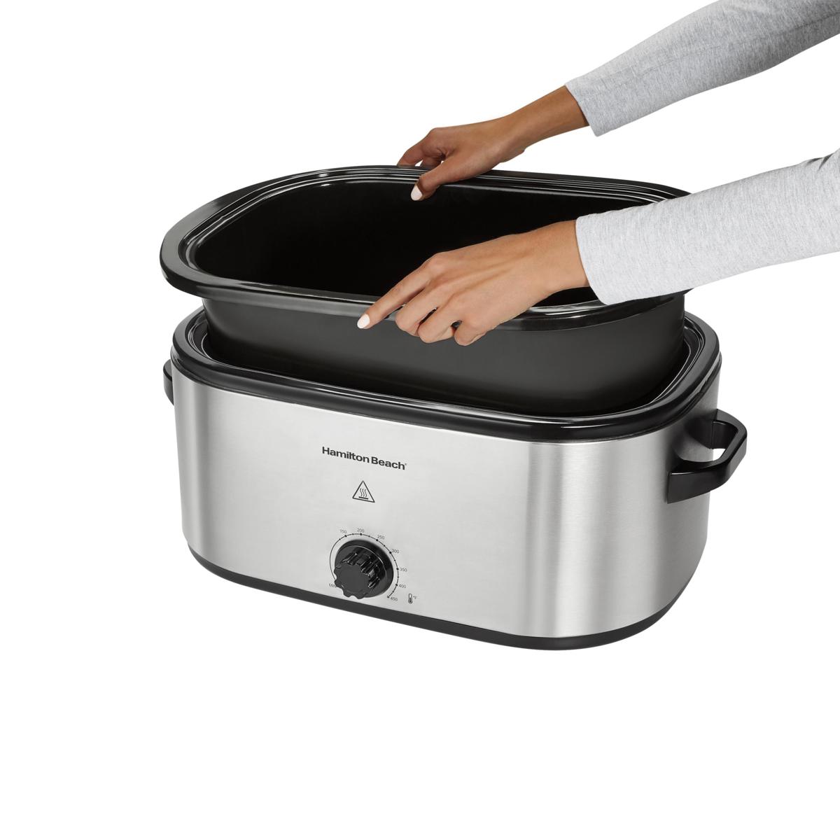 hamilton beach Roaster Oven 電気オーブン Hamilton Beach 22 Quart Electric Roaster Oven with Removable