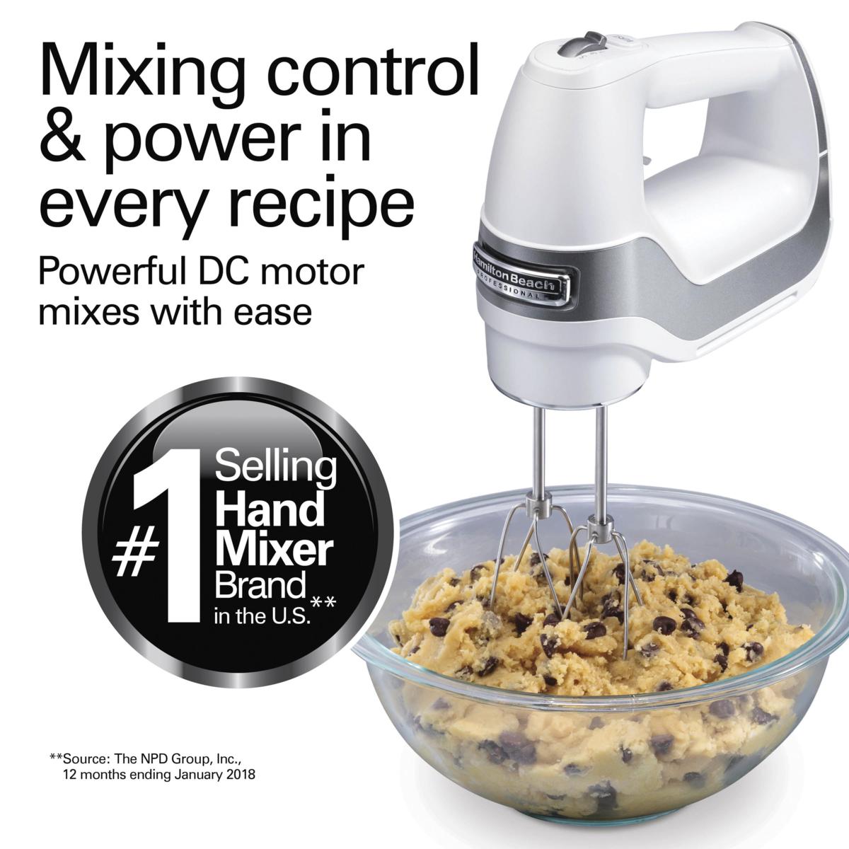 Hamilton Beach Professional 7 Speed Hand Mixer - Black