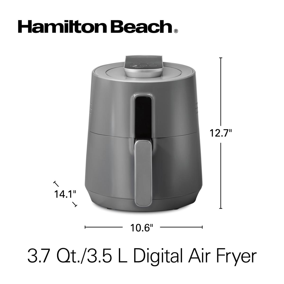 Hamilton Beach Digital Air Fryer 3.7 Qt./3.5L Capacity. Brand New