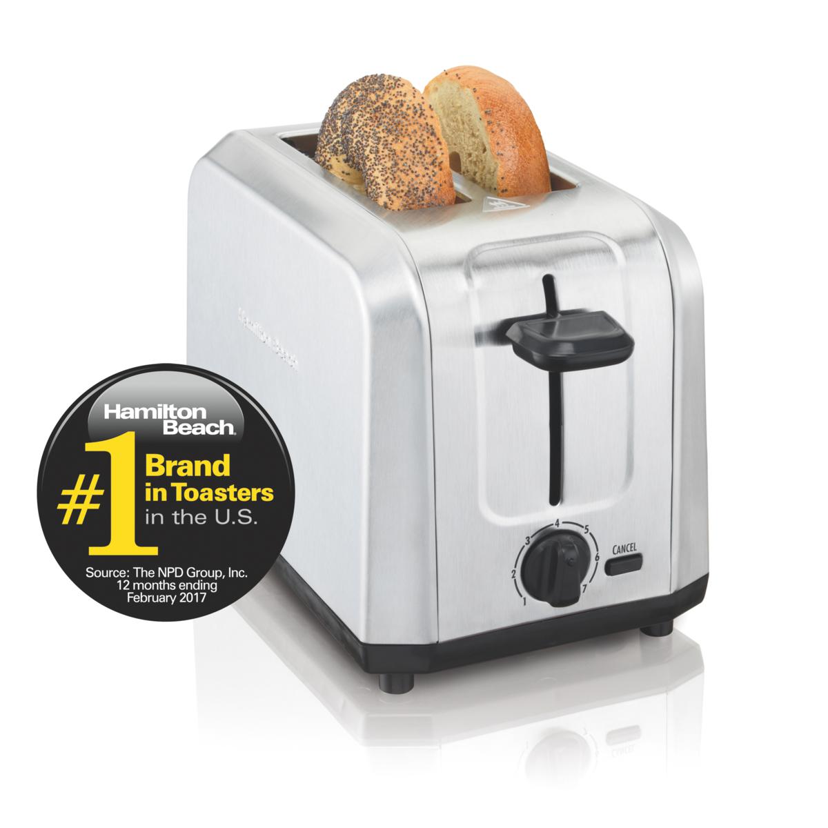 Hamilton Beach® Brushed Stainless Steel Toaster 23057584 HSN